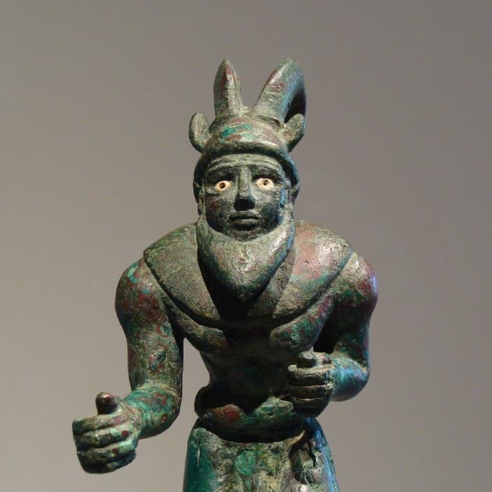 64: Striding Horned Wild Man - Ancient Art Podcast (audio) cover