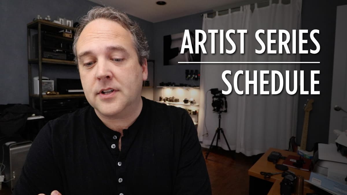 Lets Talk Schedule - The Art of Photography cover