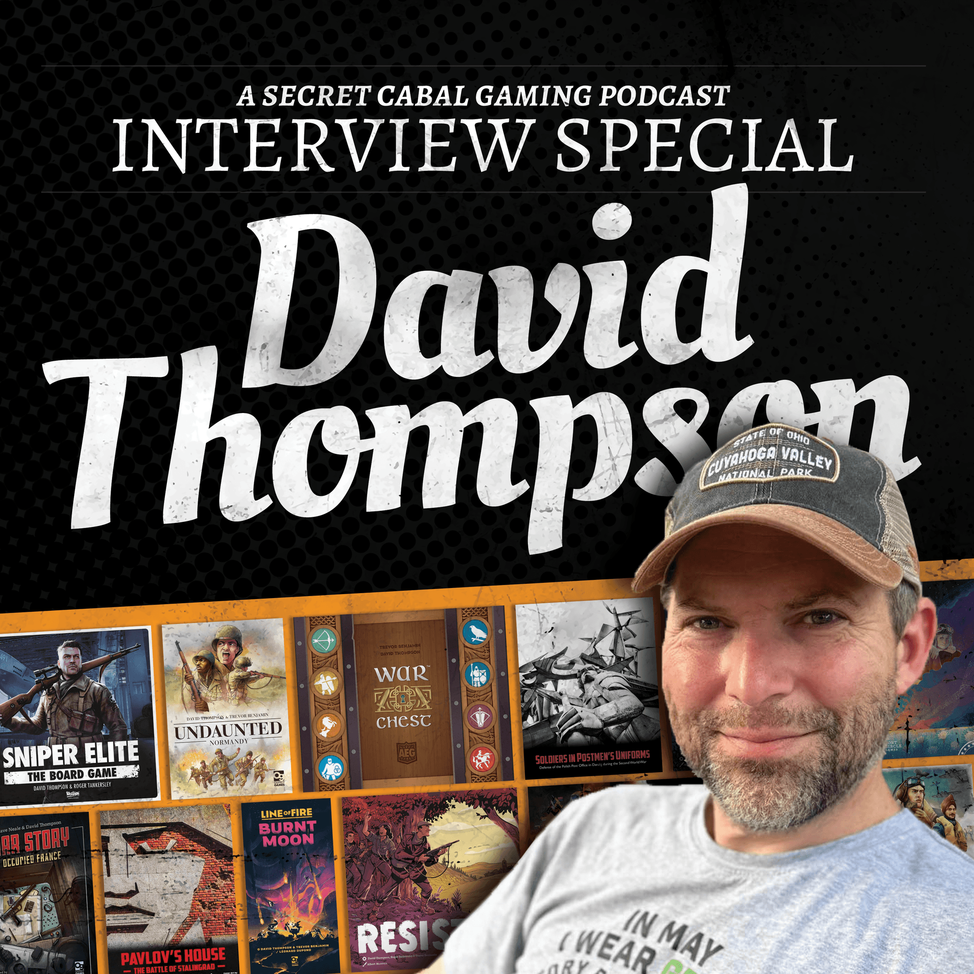 Interview Special 02: David Thompson - The Secret Cabal Gaming Podcast cover