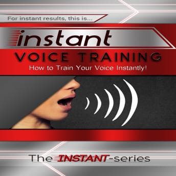 Instant Voice Training Audiobook - Best Audiobooks of Mystery Fantasy cover