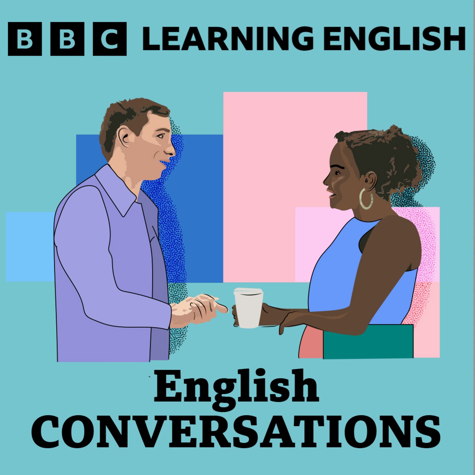 Across the pond - Learning English Conversations cover