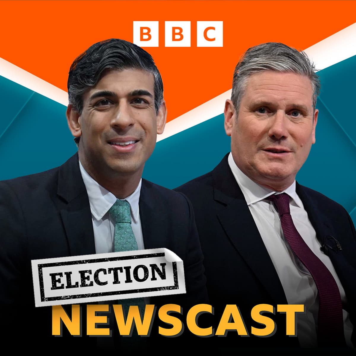 Electioncast: Sunak v Starmer - Newscast cover