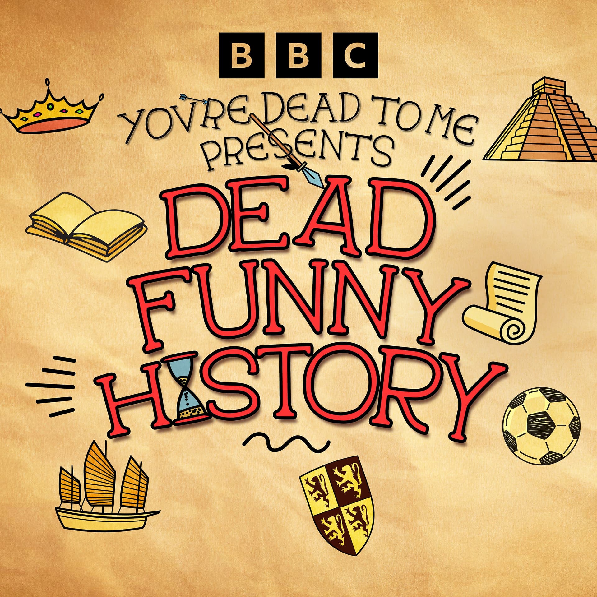 Introducing... Dead Funny History - You're Dead to Me cover