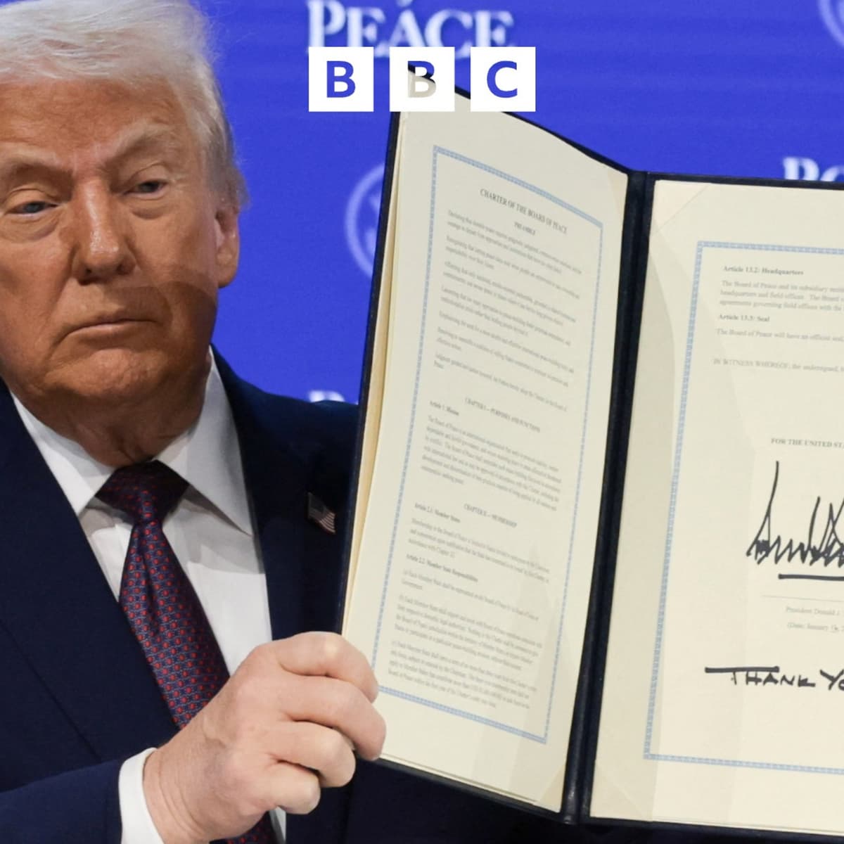 Trump launches Board of Peace - Global News Podcast cover