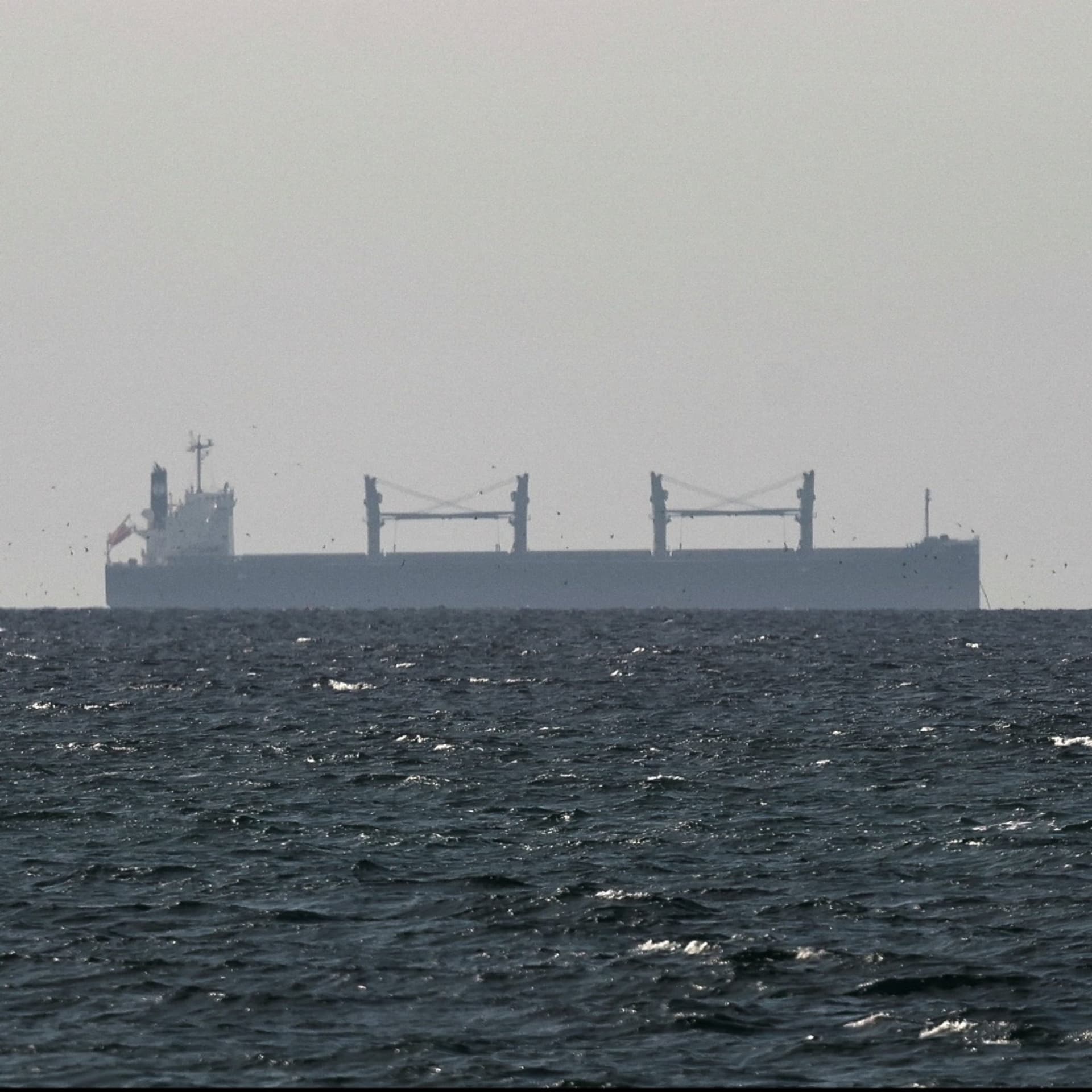 Three ships hit in the Strait of Hormuz — Global News Podcast cover