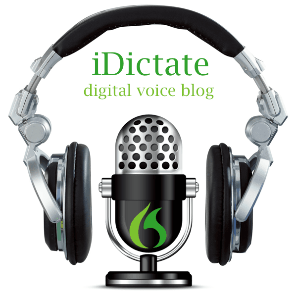 iDictate Digital Voice Blog cover