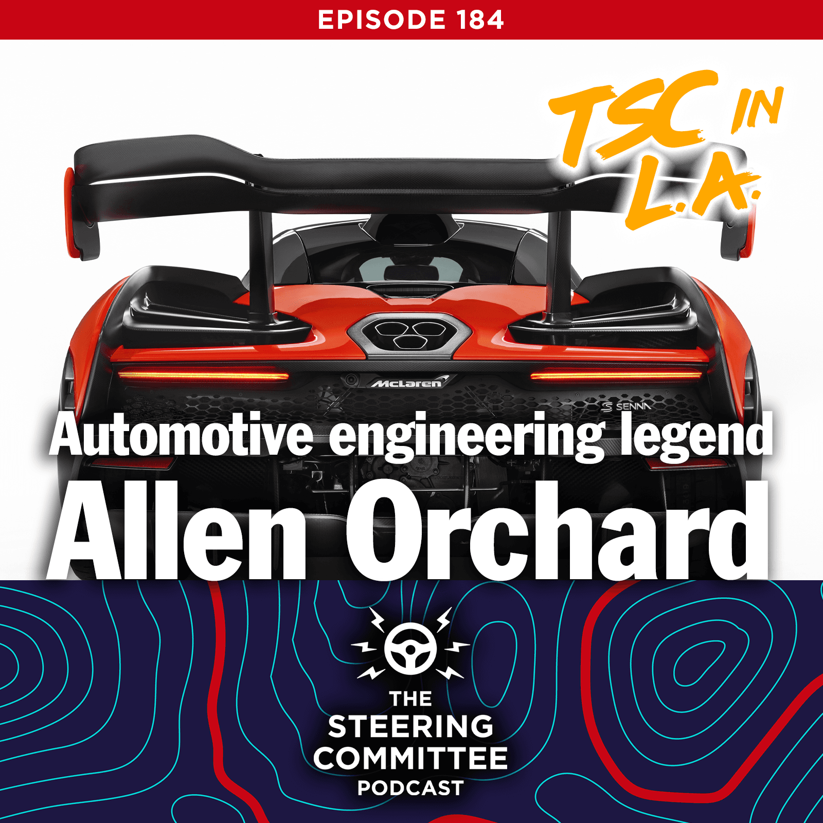 Automotive engineering legend Allen Orchard - The Steering Committee cover