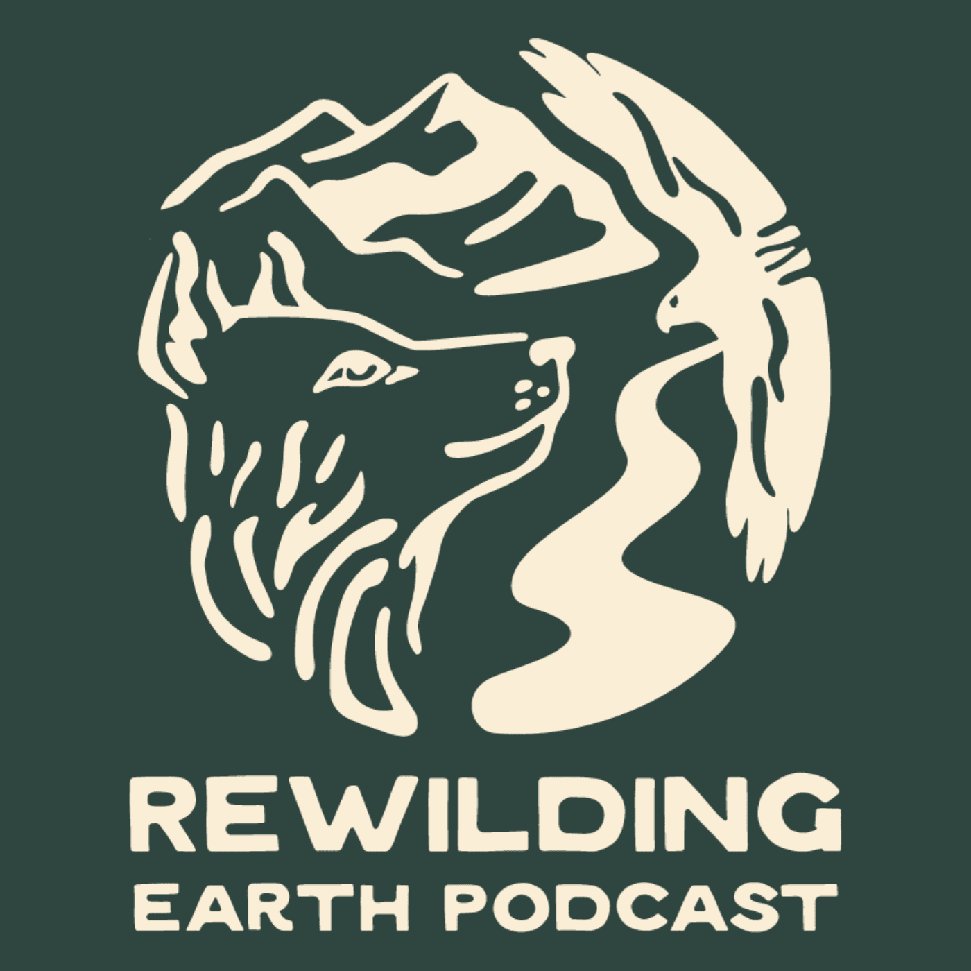 Rewilding Earth Podcast cover