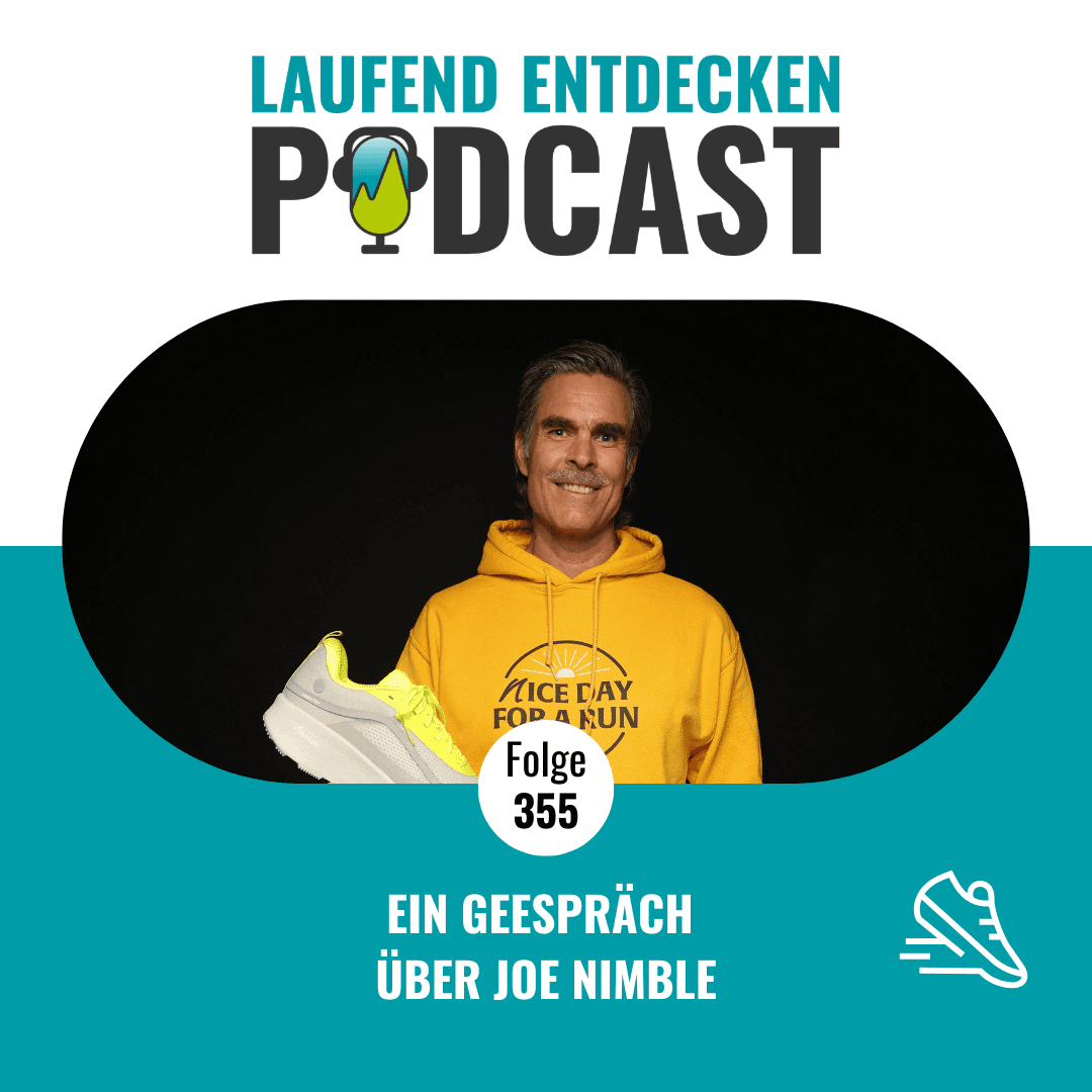 LEP#355 - Ein Gespräch über Joe Nimble - Laufend Entdecken Podcast - Der österreichische Laufpodcast cover
