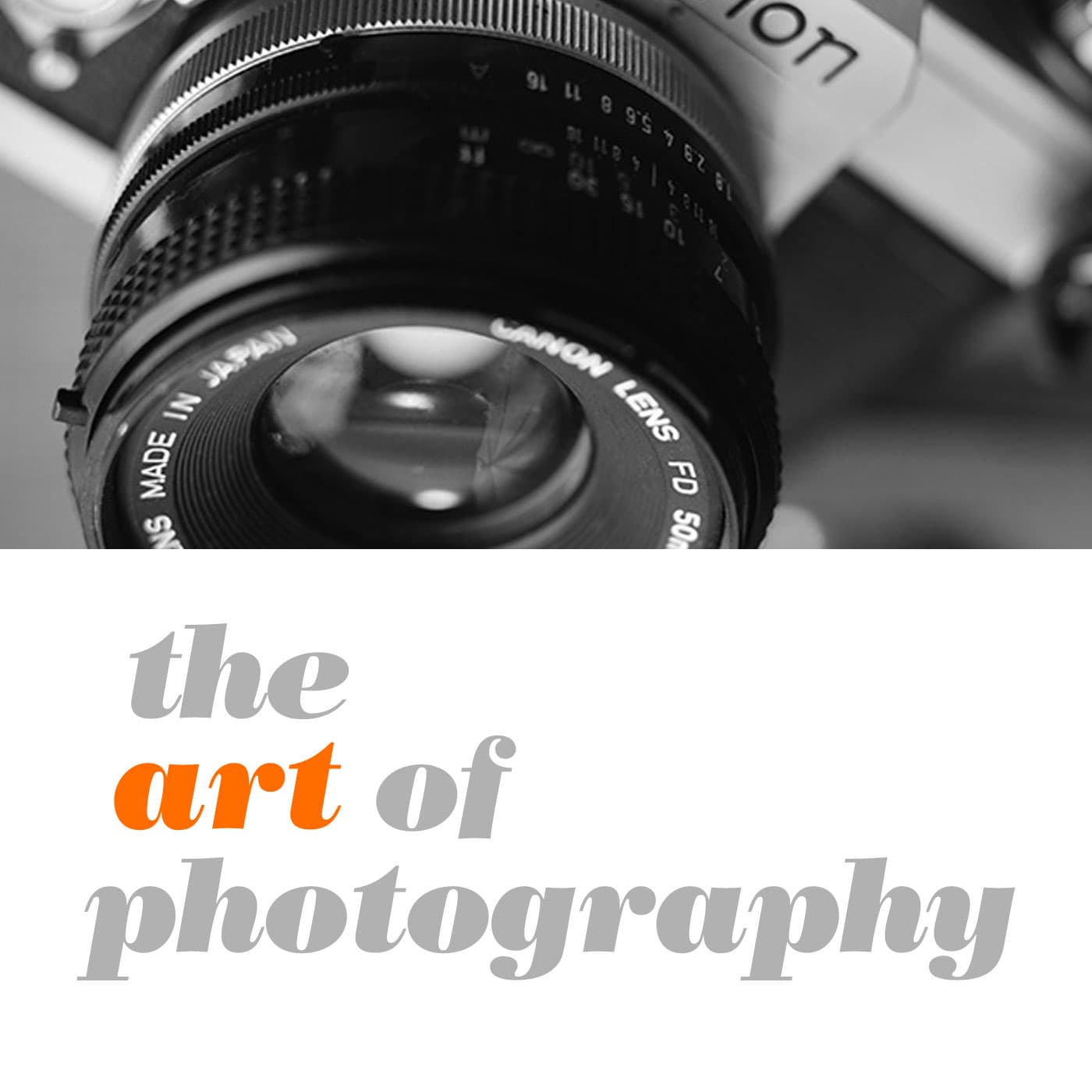 The Art of Photography cover