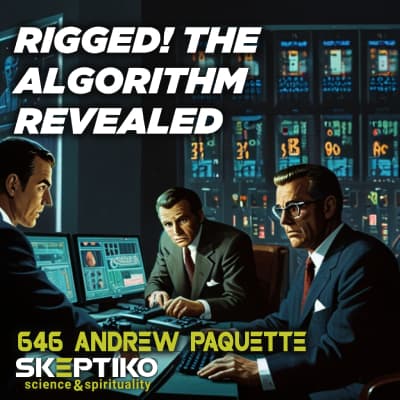 Andrew Paquette: Rigged! Mathematical Patterns Reveal Election Database Manipulation |646| - Skeptiko – Science at the Tipping Point cover