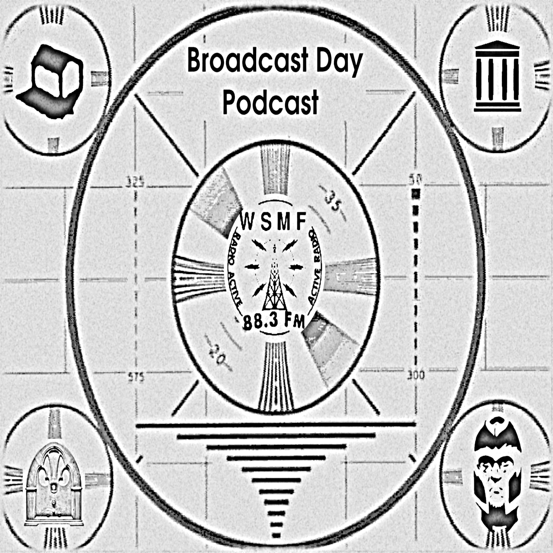 WSMF Broadcast Day Podcast cover