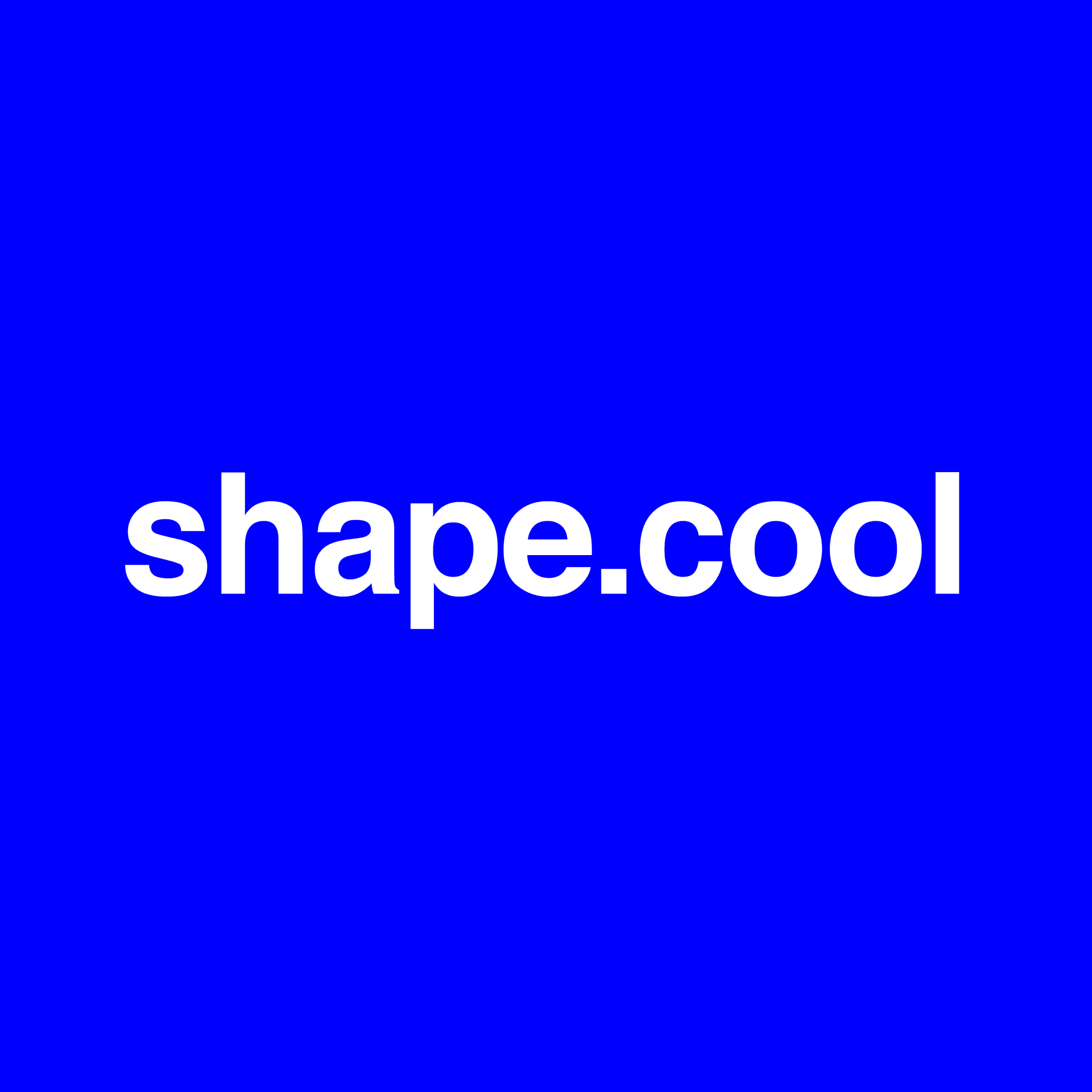Shape.Cool Podcast cover