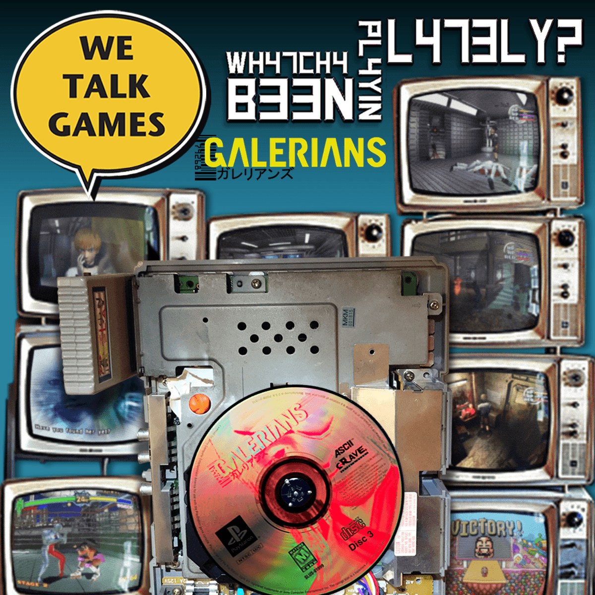 We Talk Games 2,224 Galerians (PS1) - We Talk Games cover