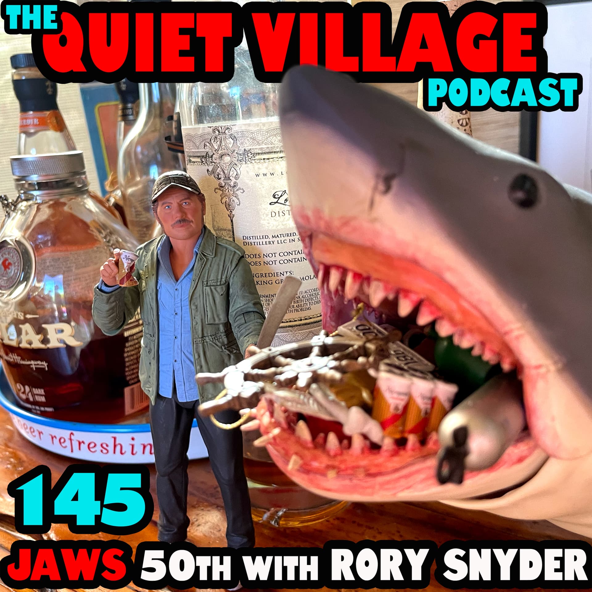 Quiet Village 145: Jaws 50th with Rory Snyder - The Quiet Village cover