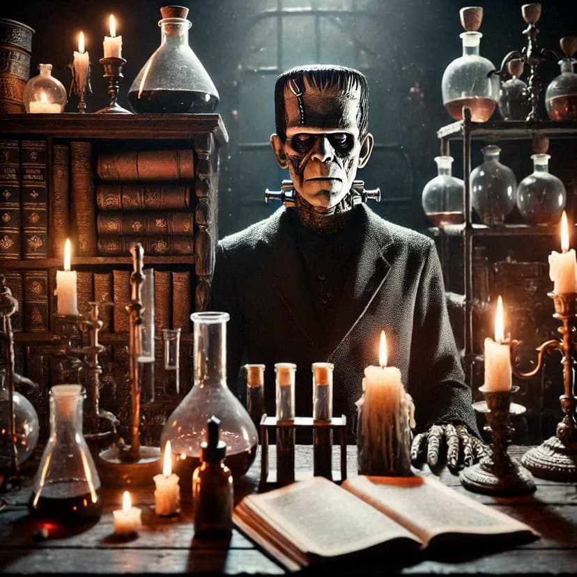 Frankenstein by Mary Wollstonecraft Shelley cover