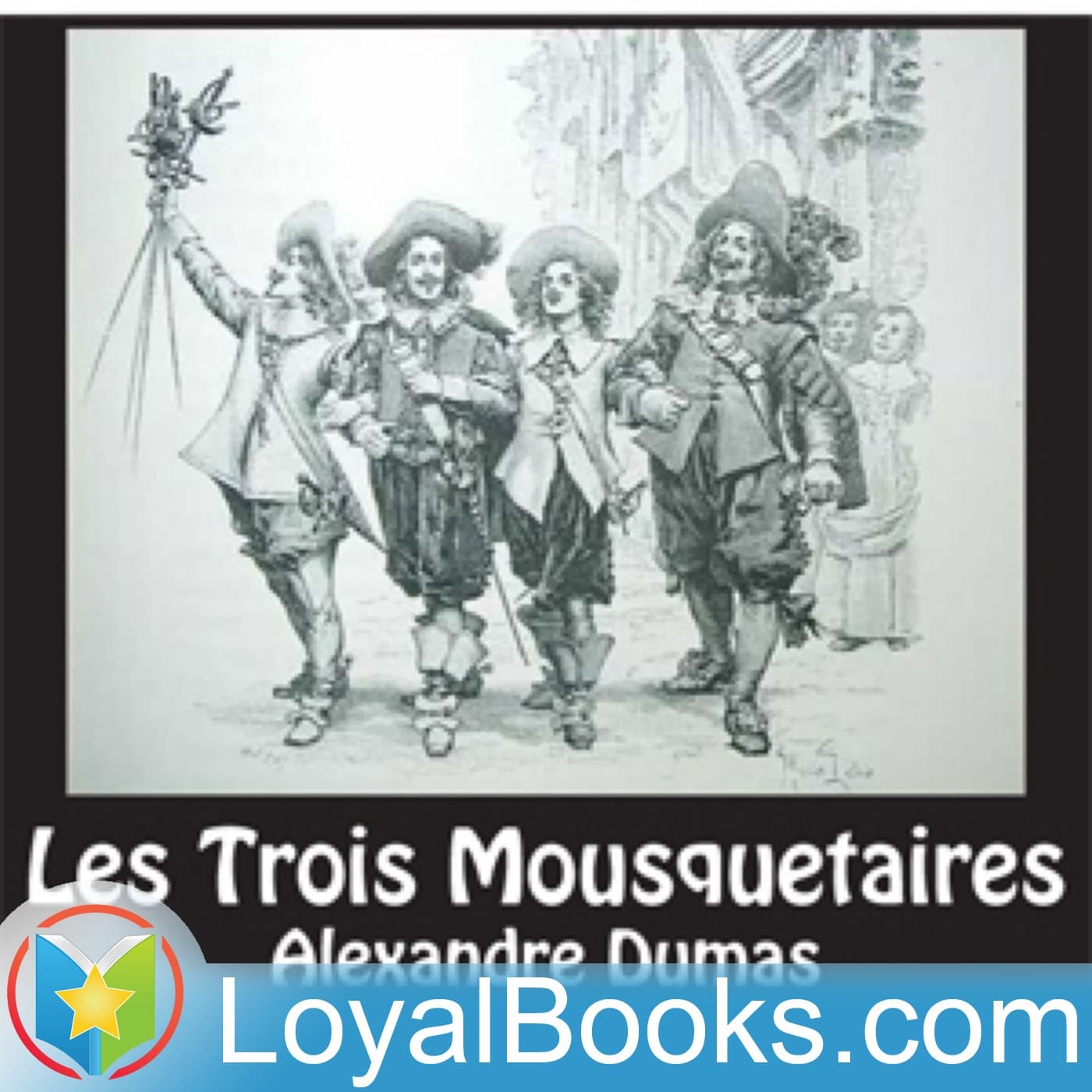 Les Trois Mousquetaires by Alexandre Dumas cover