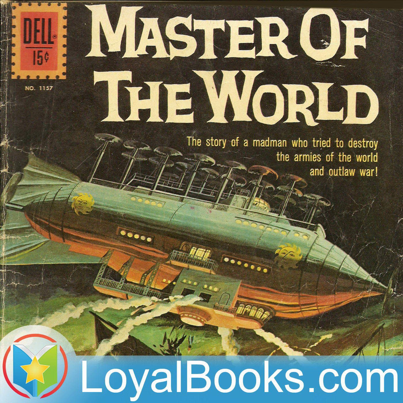 The Master of the World by Jules Verne cover