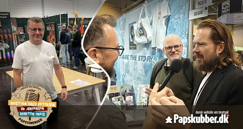 Bonusepisode: Essen 2025 - Plot Makers' Living Stories og Kvasir Studio AVA spilborde - Papskubbers Papstinenser cover