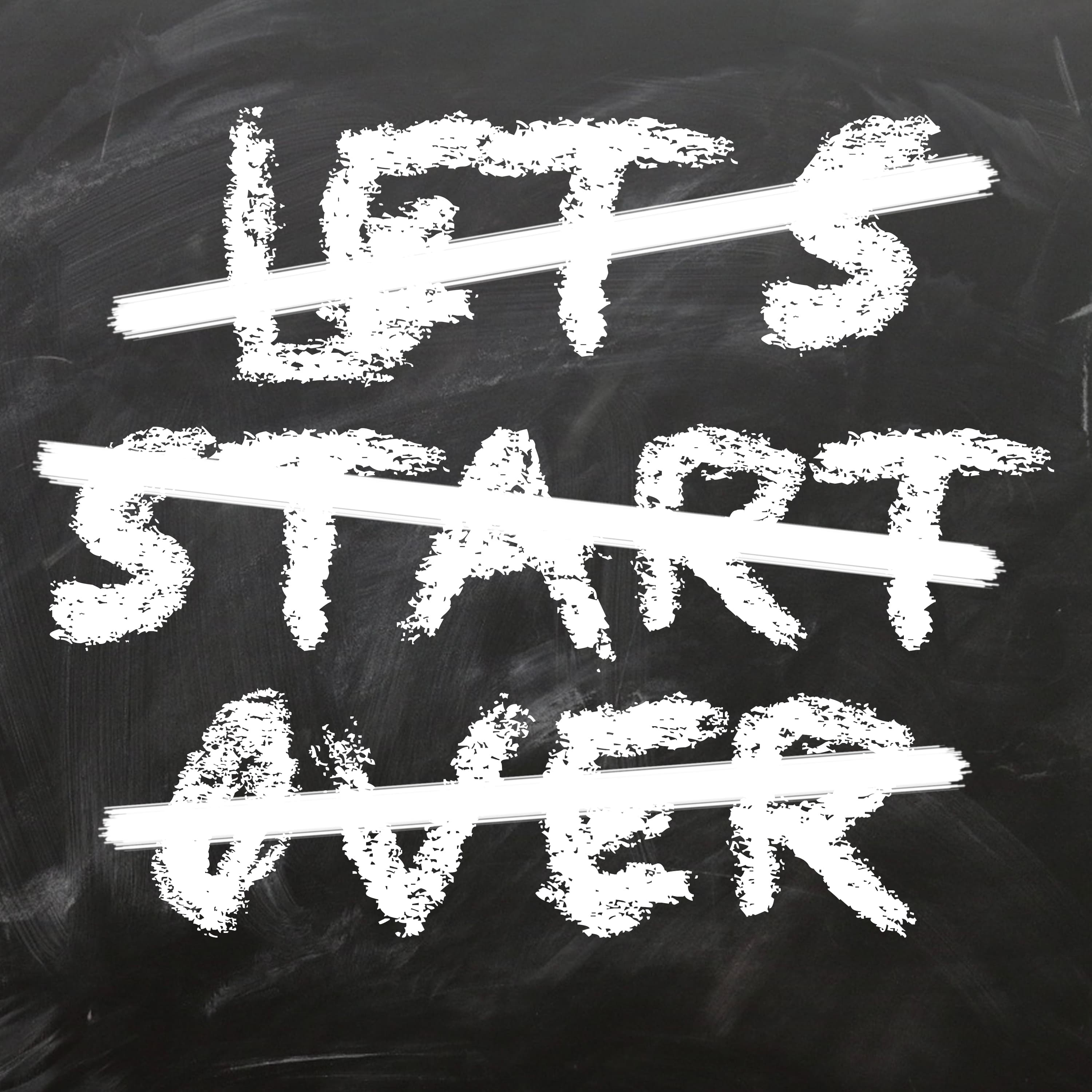 Let's Start Over cover