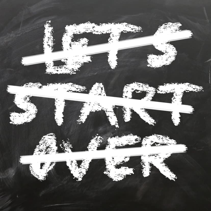 Let's Start Over cover