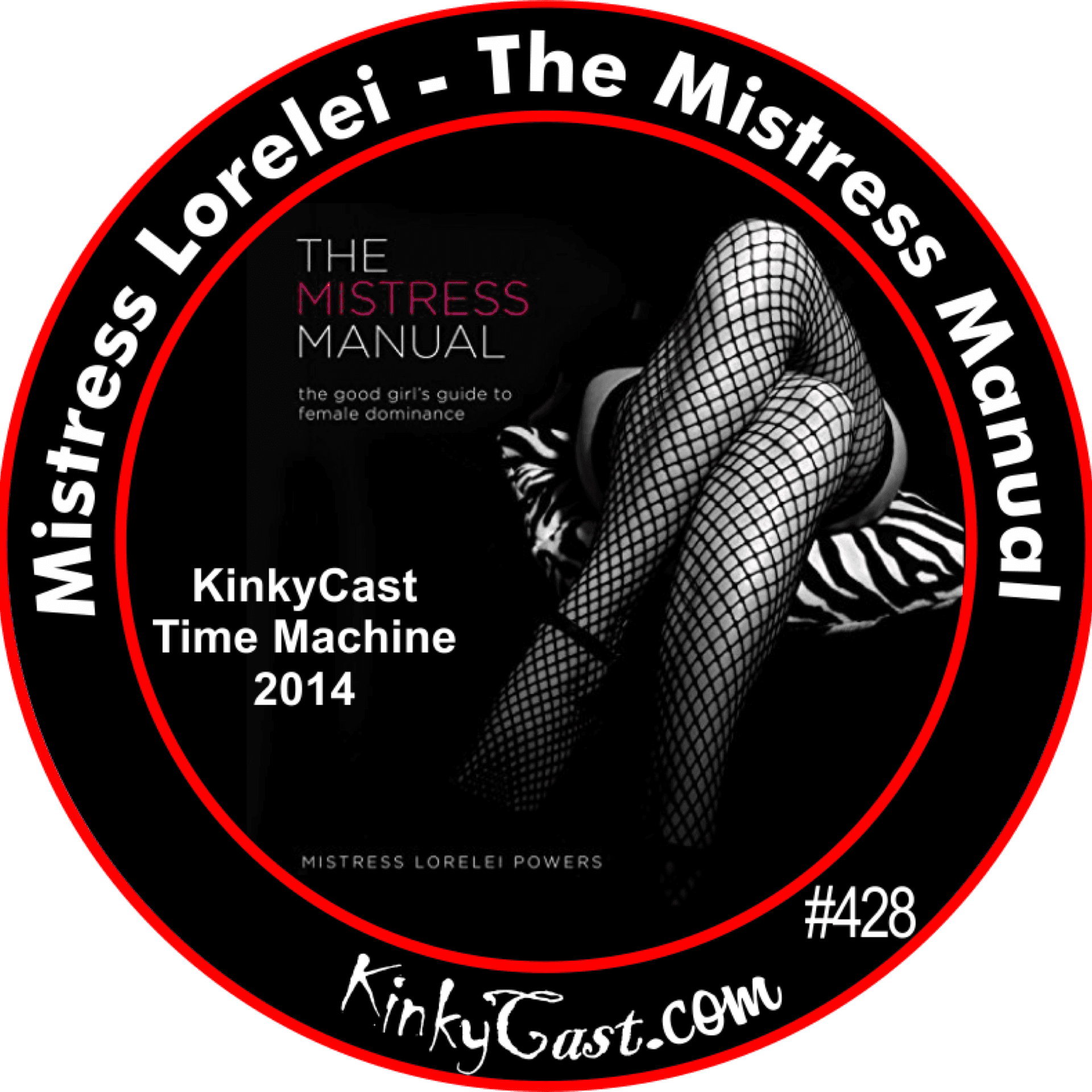 #428 - Mistress Lorelei - The Mistress Manual - KinkyCast cover