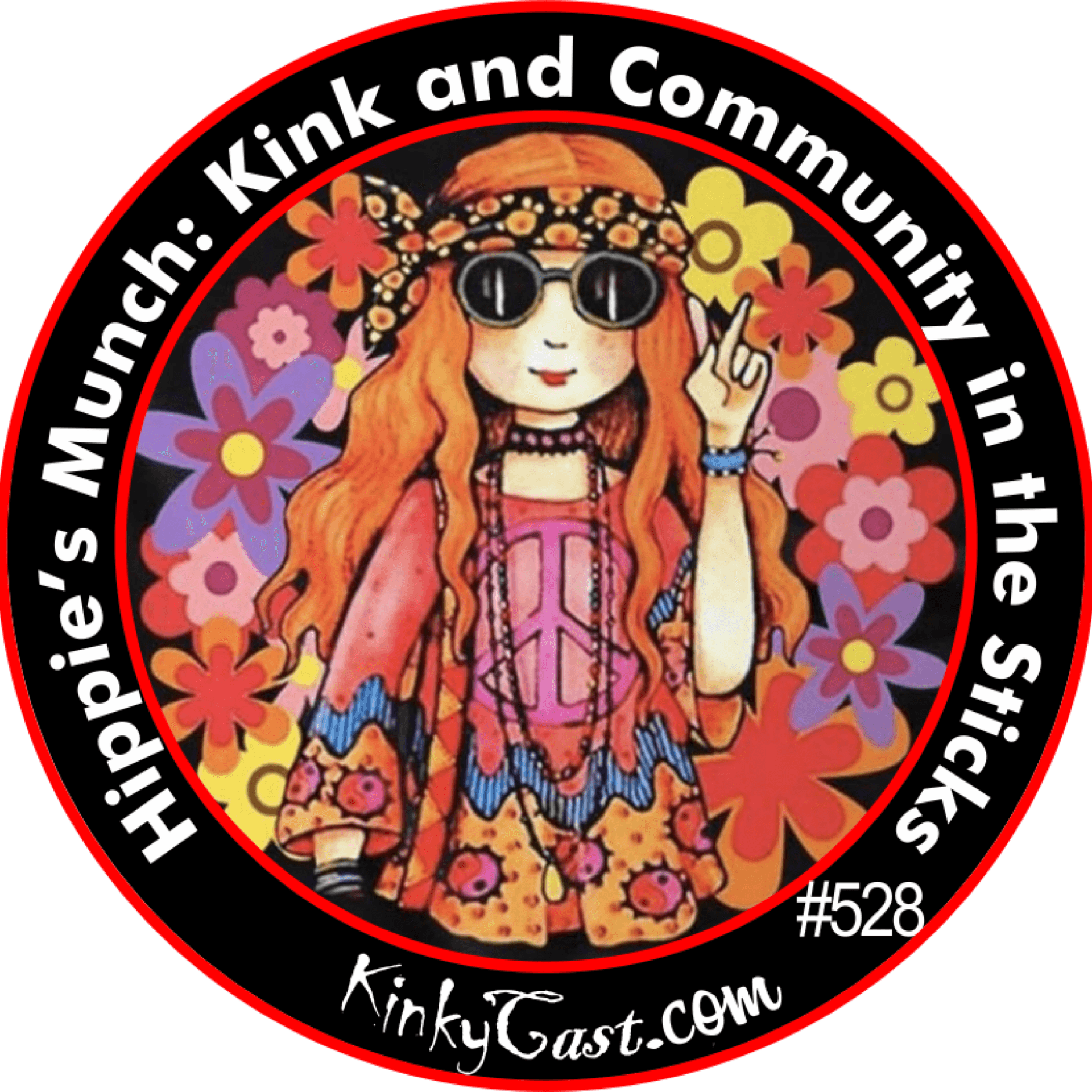 #528 - Hippie’s Munch: Kink and Community in the Sticks - KinkyCast cover