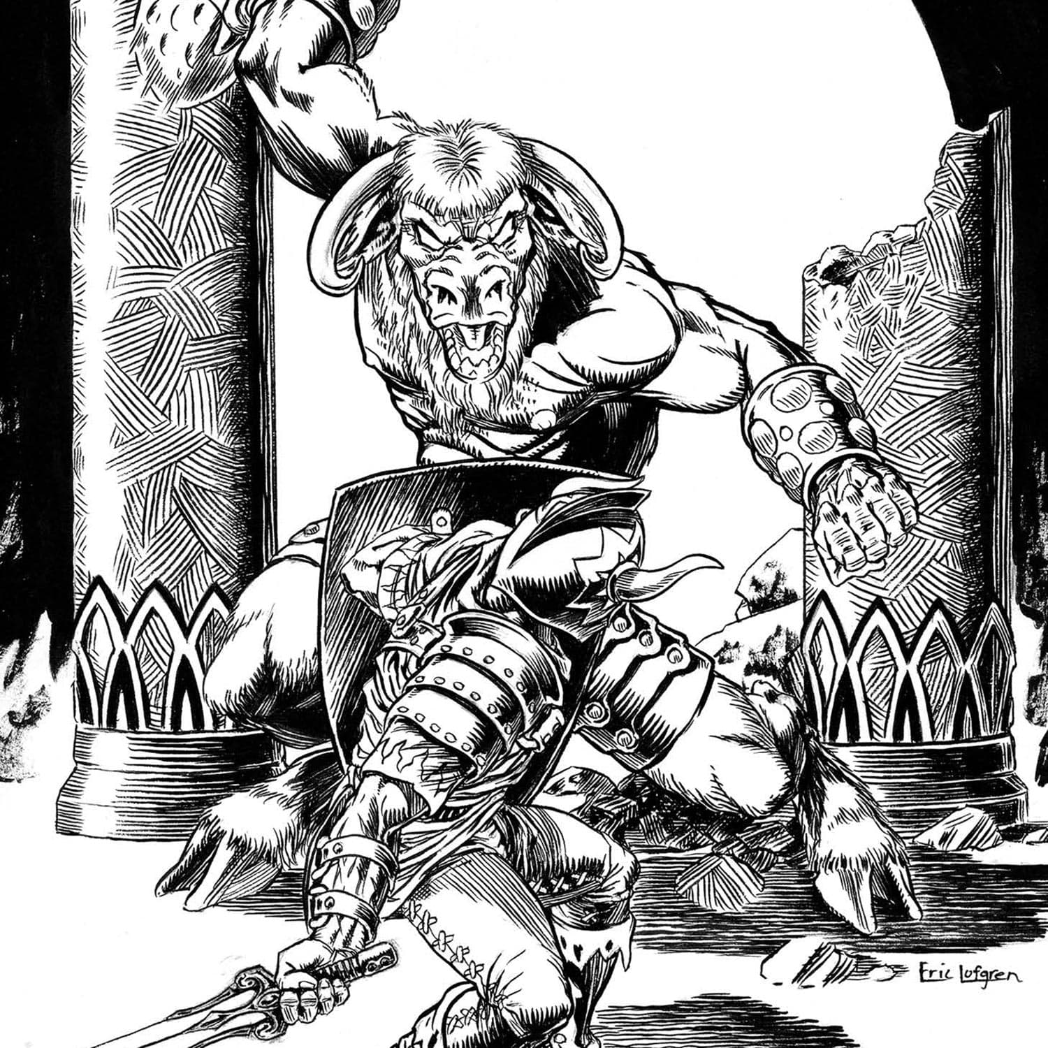 Shadowdark: The Lost Citadel of the Scarlet Minotaur - RPPR Actual Play cover