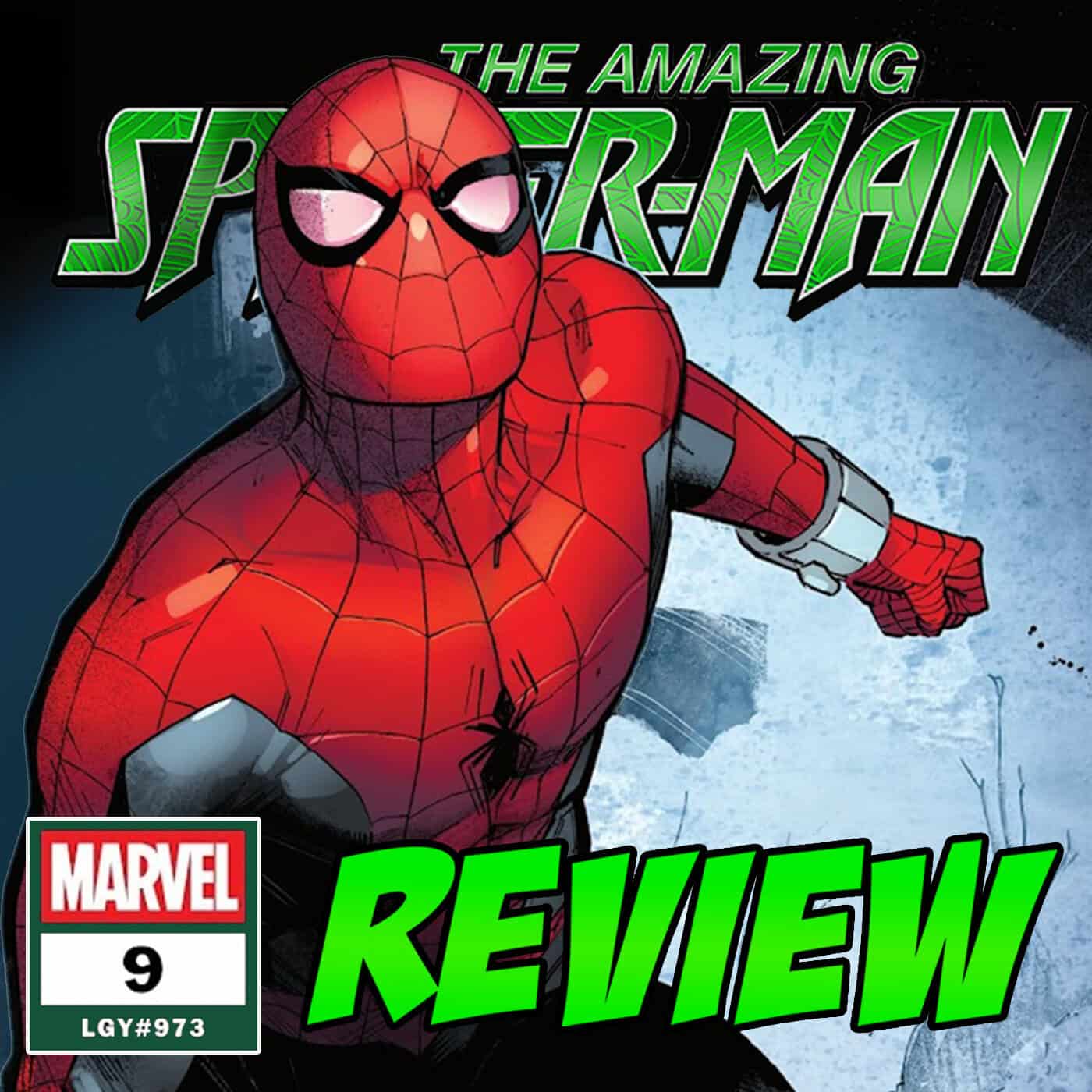 The Amazing Spider-Man (vol. 7) #9 – REVIEW - Amazing Spider-Talk: A Spider-Man Podcast cover