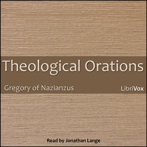 Theological Orations by Gregory of Nazianzus (329 - 389 or 390) cover