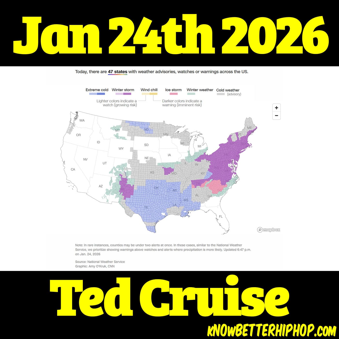 Ted Cruise - it's OUR show: HIPHOP for people that KNOW BETTER cover