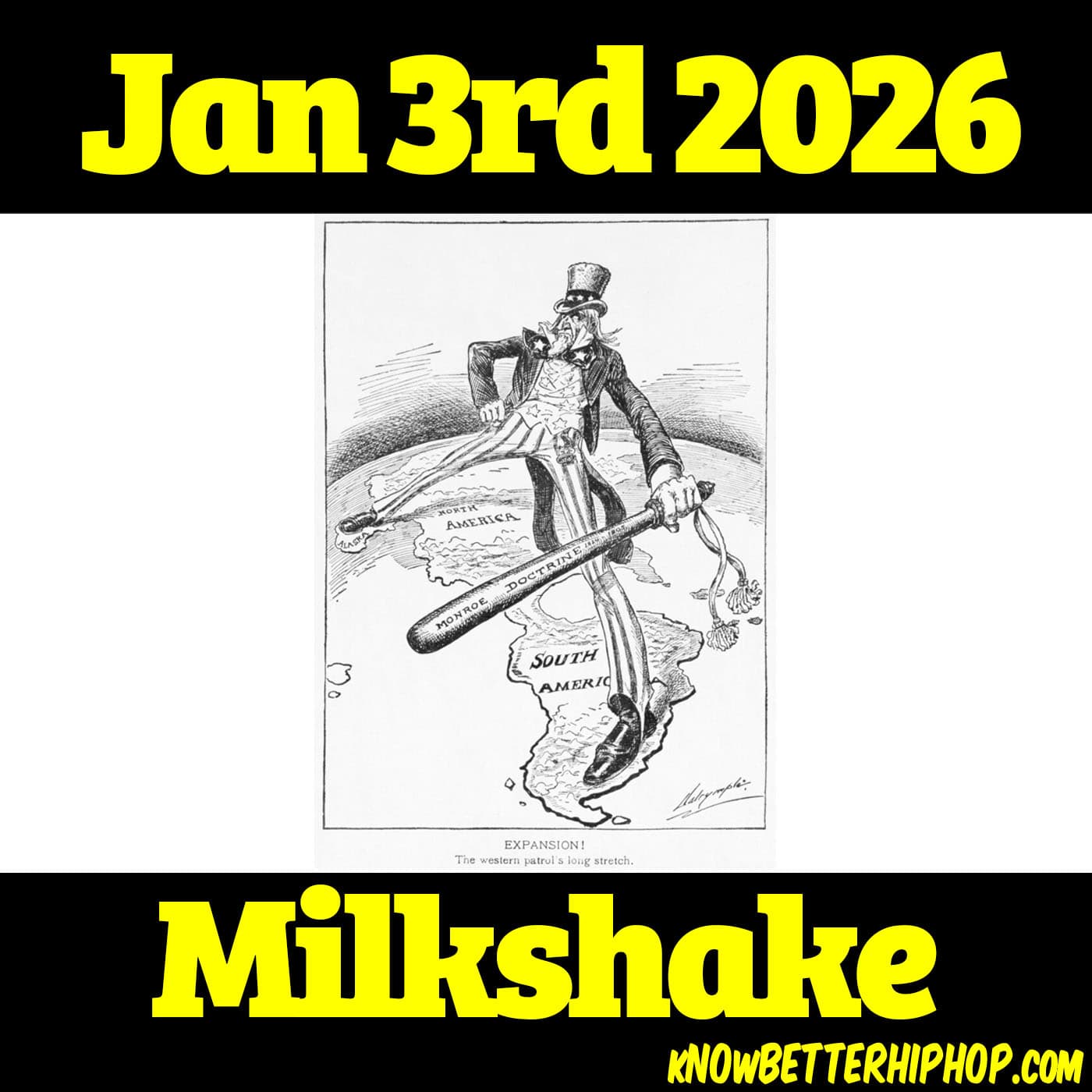 Milkshake - it's OUR show: HIPHOP for people that KNOW BETTER cover