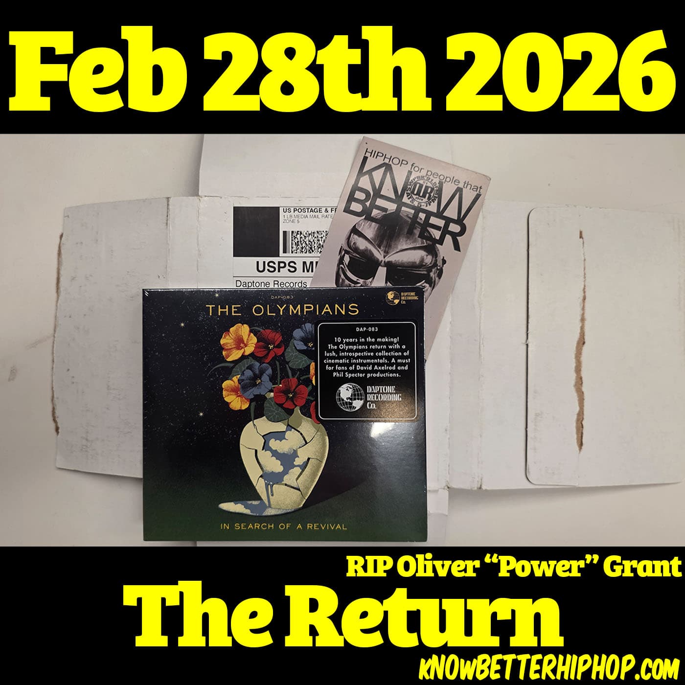 The Return - it's OUR show: HIPHOP for people that KNOW BETTER cover