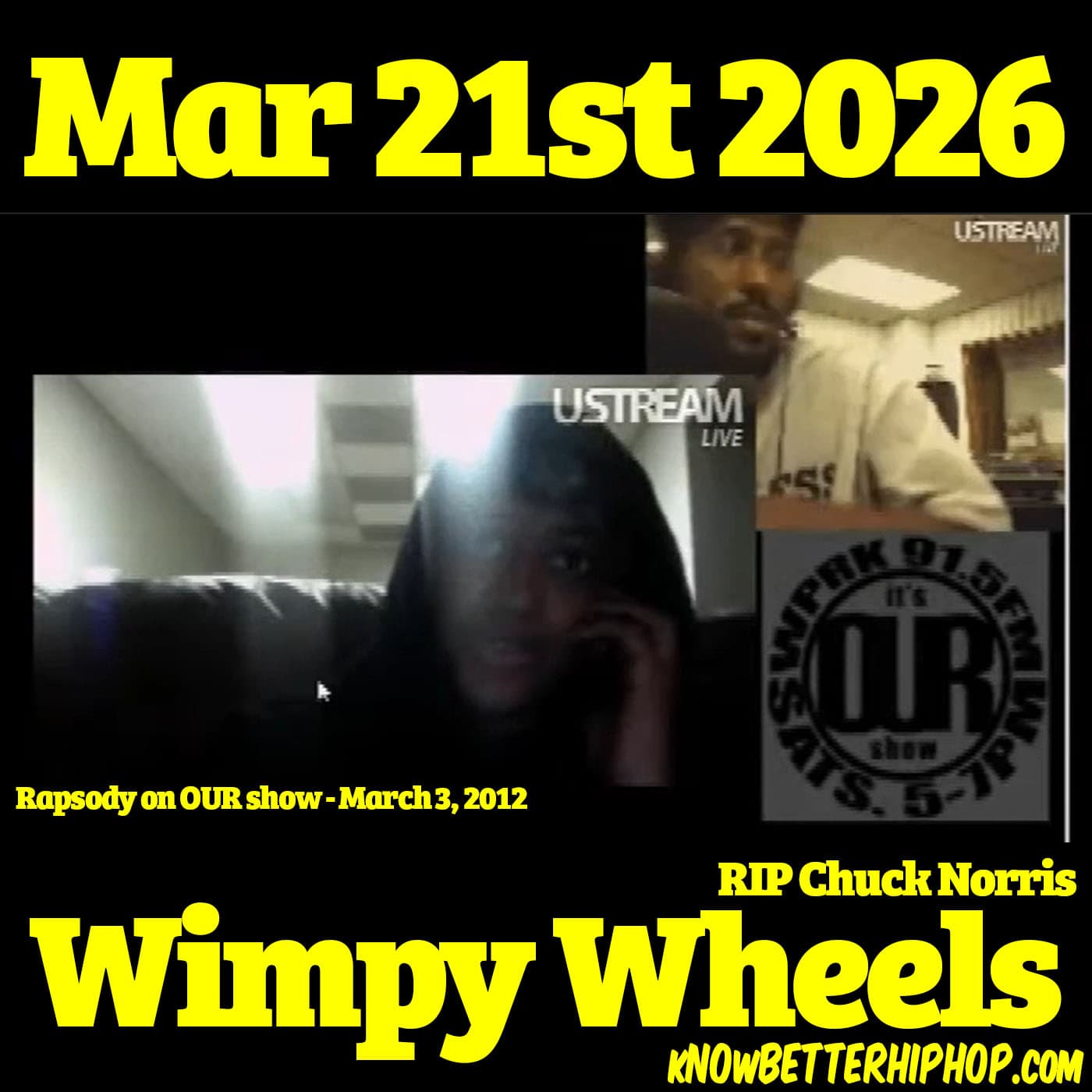 Wimpy Wheels - it's OUR show: HIPHOP for people that KNOW BETTER cover