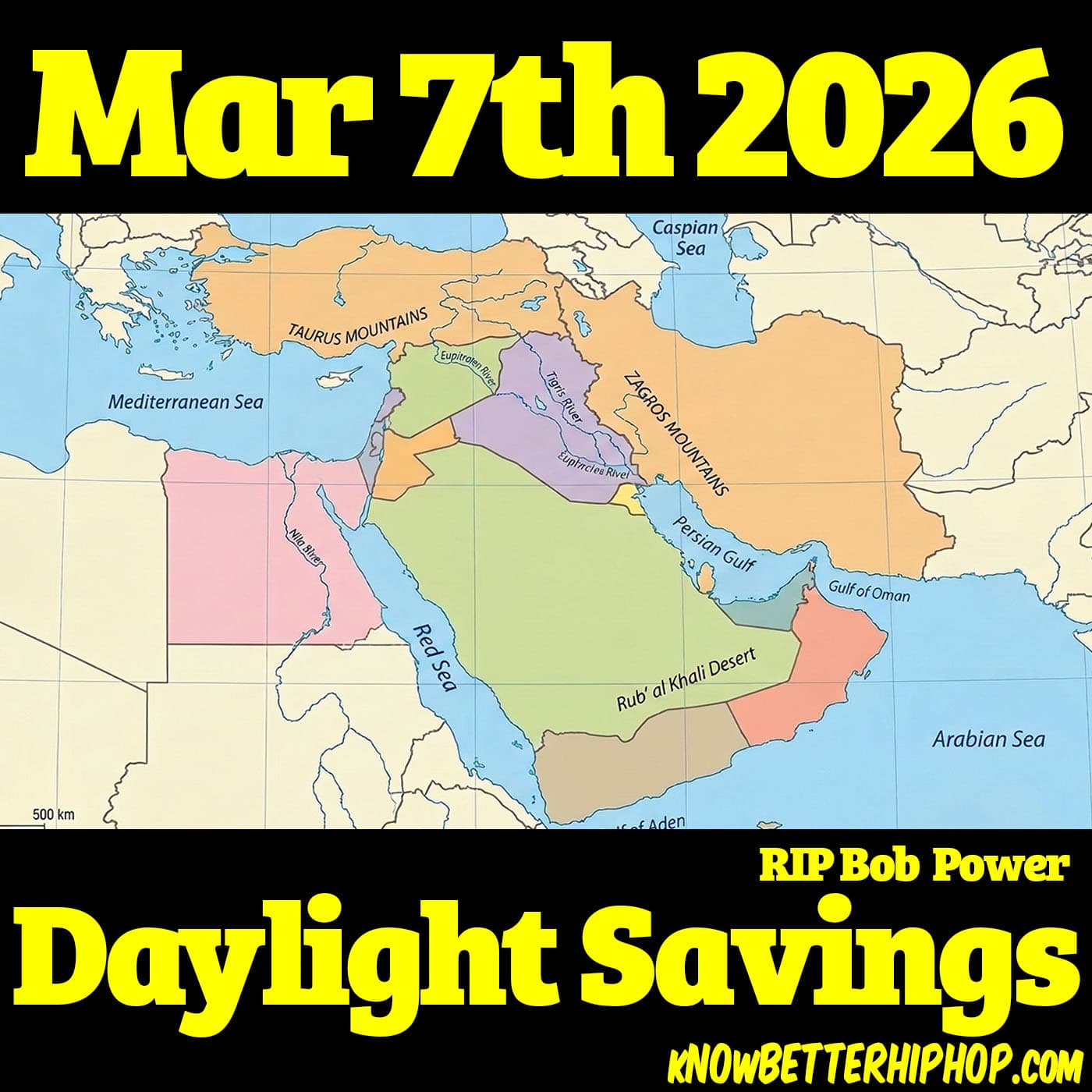 Daylight Savings - it's OUR show: HIPHOP for people that KNOW BETTER cover