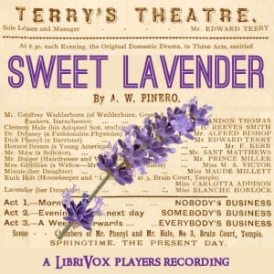Sweet Lavender by Arthur Wing Pinero (1855 - 1934) cover