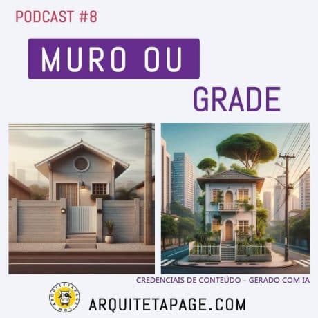 O que é mais seguro para sua casa , muro ou grade? - Aprenda Arquitetura cover