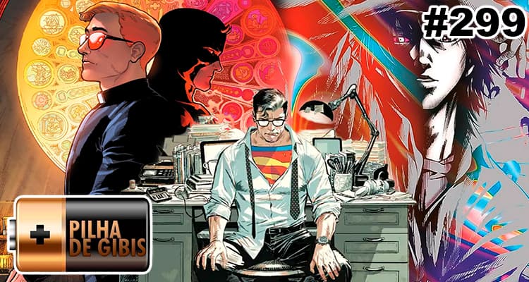 PILHA DE GIBIS #299 – MAIS PERDIDO QUE CEGO JAPONÊS EM TIROTEIO ESPACIAL - Arte Final HQ cover