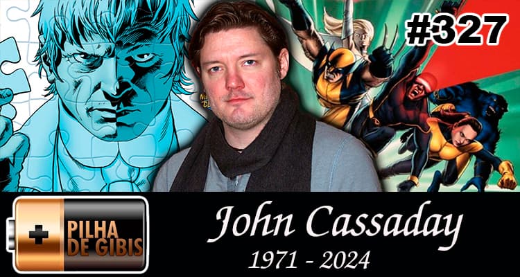 PILHA DE GIBIS #327 – O SAUDOSO JOHN CASSADAY - Arte Final HQ cover
