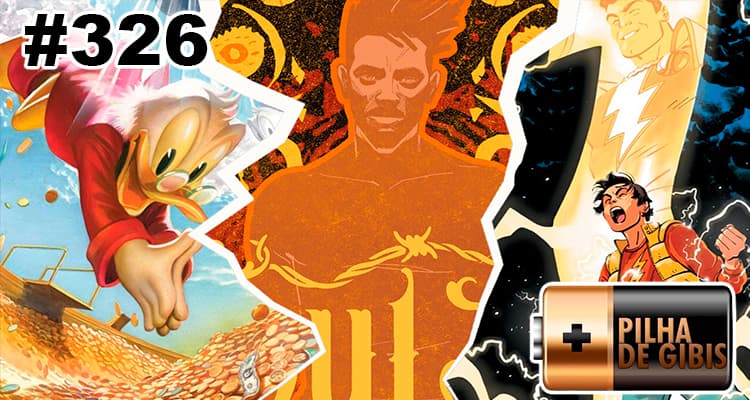 PILHA DE GIBIS #326 – SHAZAM! - 7 Jagunços cover
