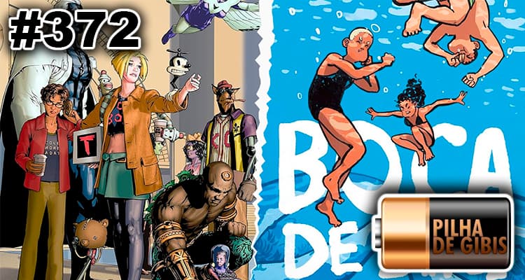 PILHA DE GIBIS #372 – MOORE & MOREIRA - Arte Final HQ cover