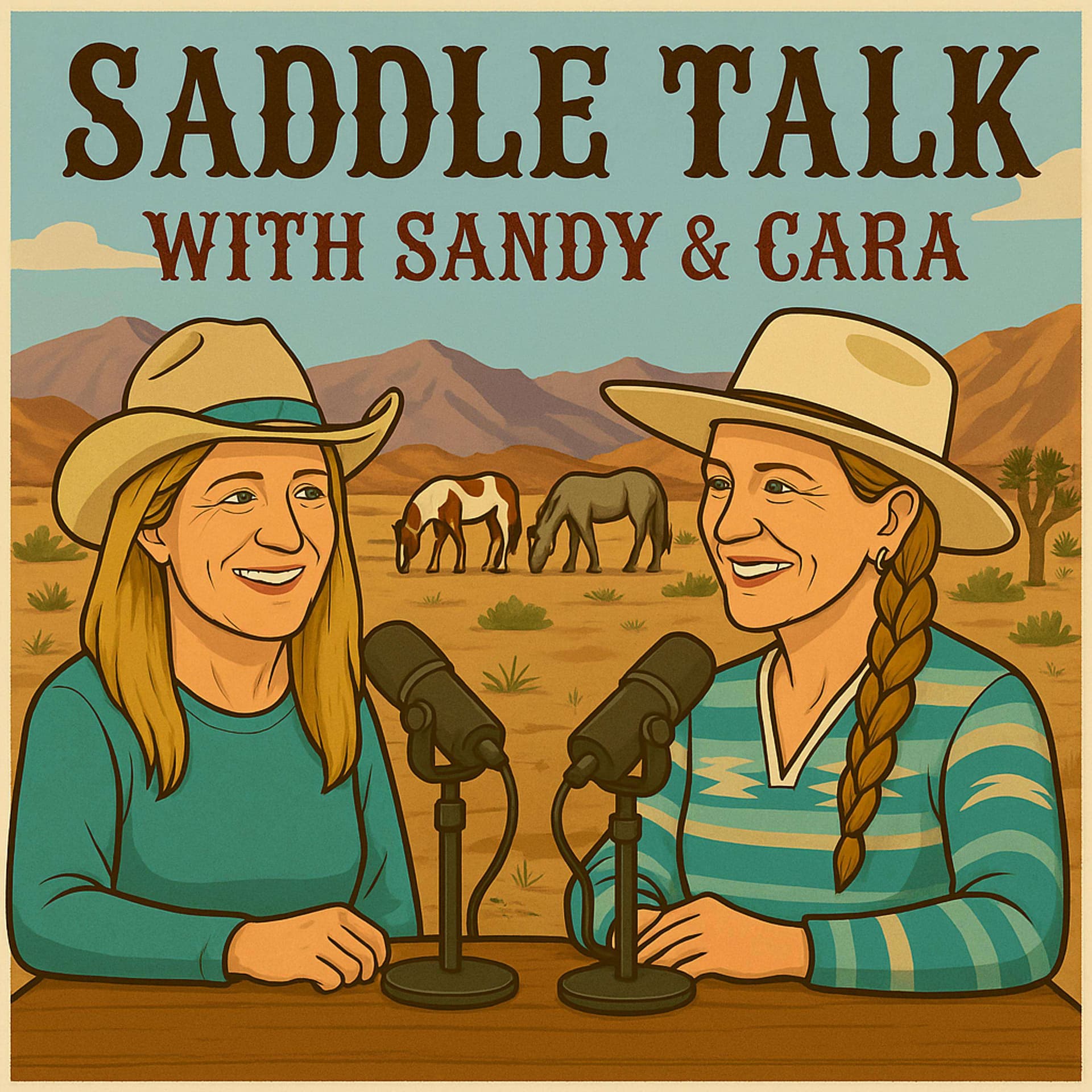 Catching Up with Our Neighbor, Matt Mills - Saddle Talk with Sandy and Cara — Horse Radio Network All Shows Feed cover