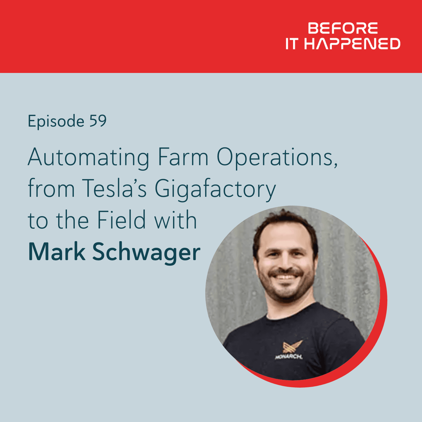 From Tesla’s Gigafactory to the Farm with Mark Schwager - Before It Happened cover
