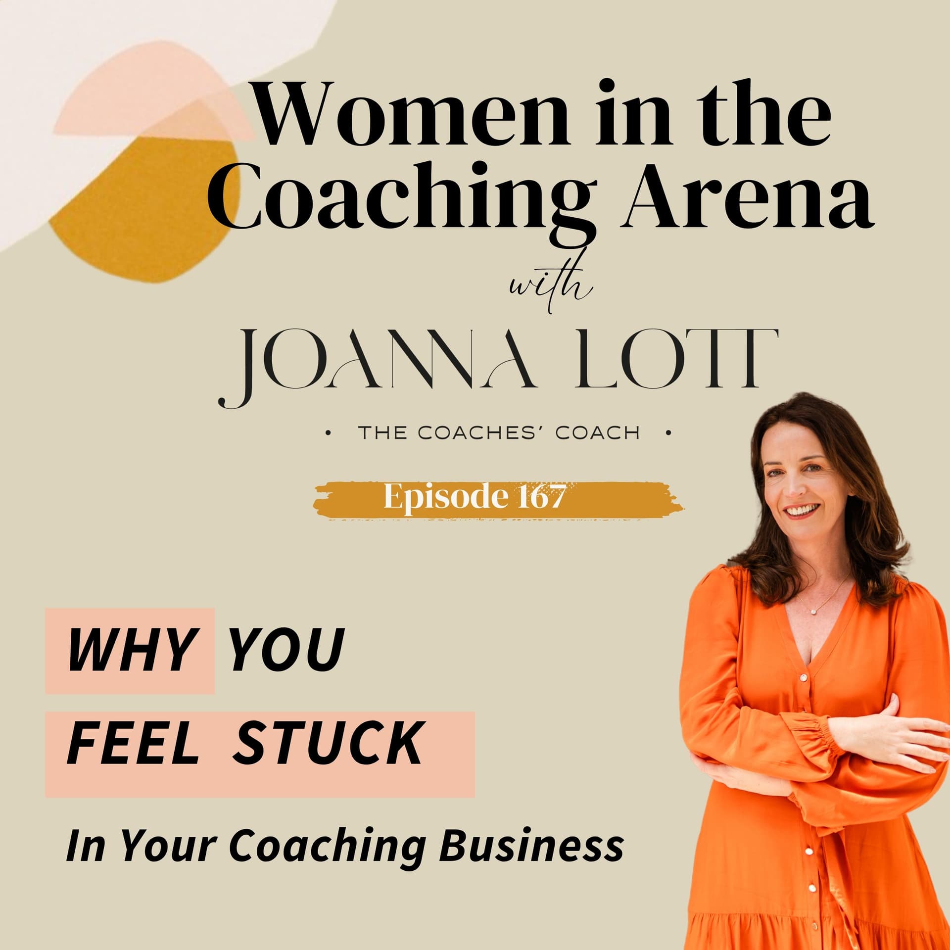 167 | Why You Feel Stuck in Your Coaching Business (And How to Move Forward) — Women in The Coaching Arena cover