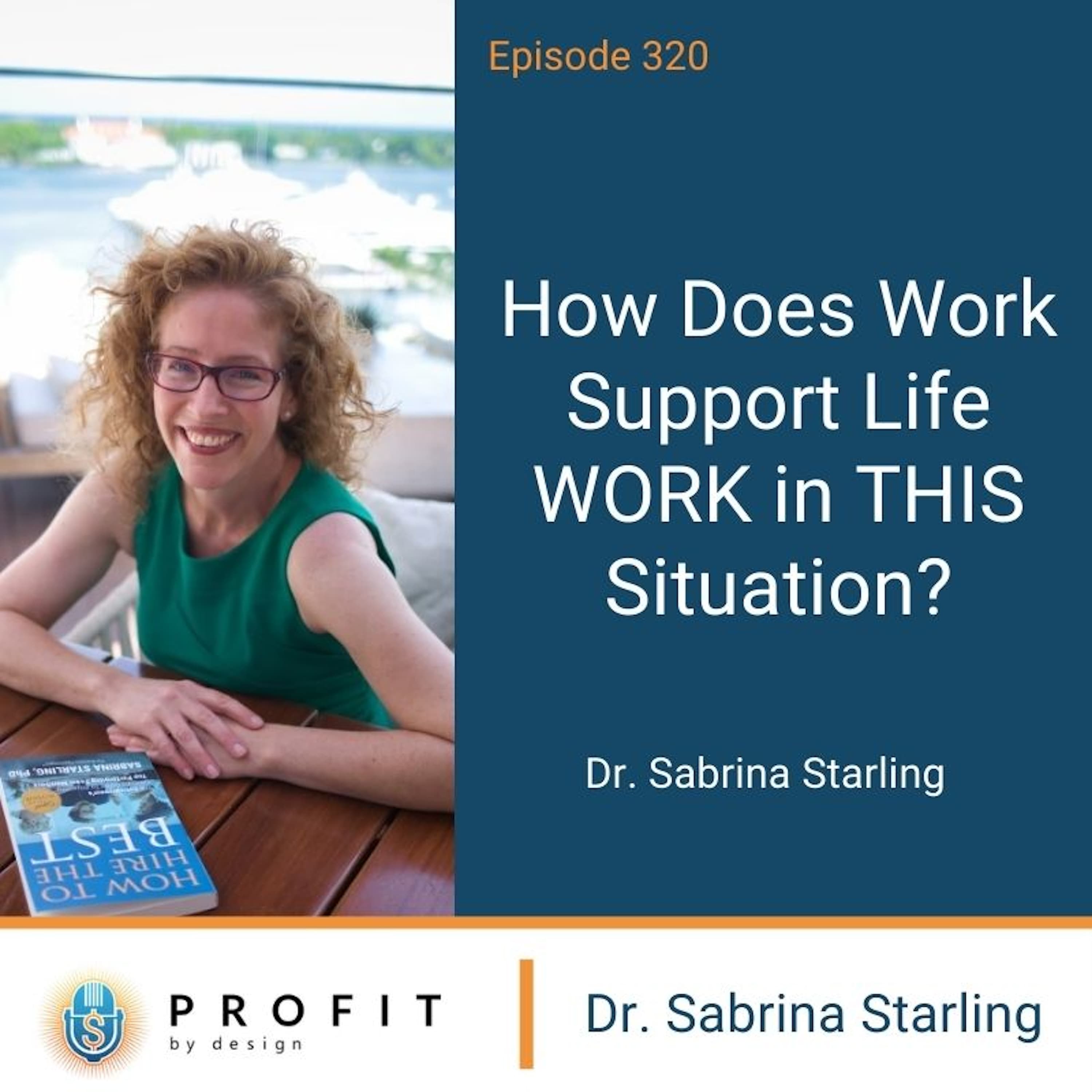 320: How Does Work Support Life WORK in THIS Situation? - Profit by Design cover