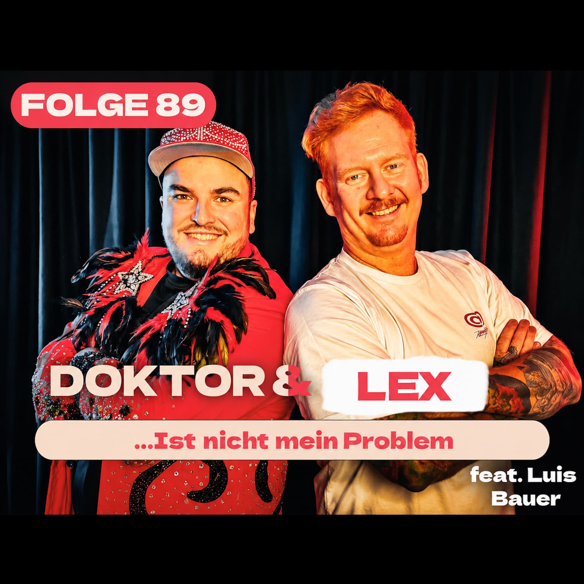 Folge 89: Ist nicht mein Problem, feat. Luis Bauer — Doktor & Lex cover