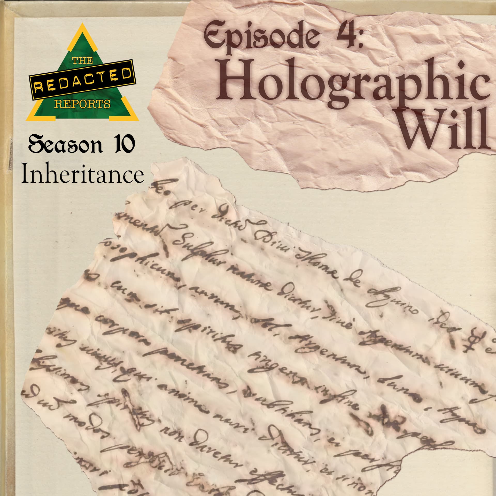Inheritance Episode 4 - Holographic Will - The REDACTED Reports cover