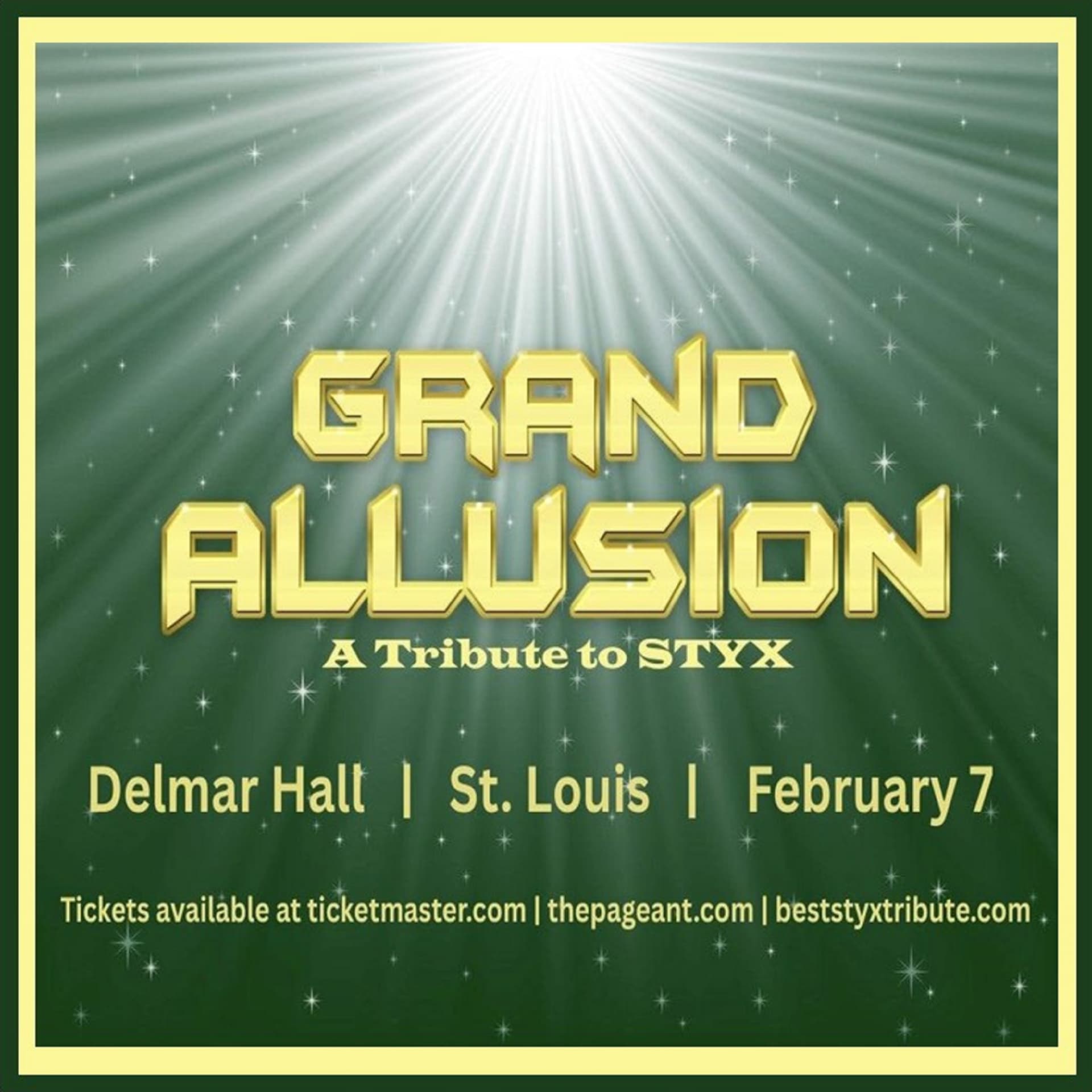 Grand Allusion: Behind the Styx Tribute - Saint Louis In Tune cover