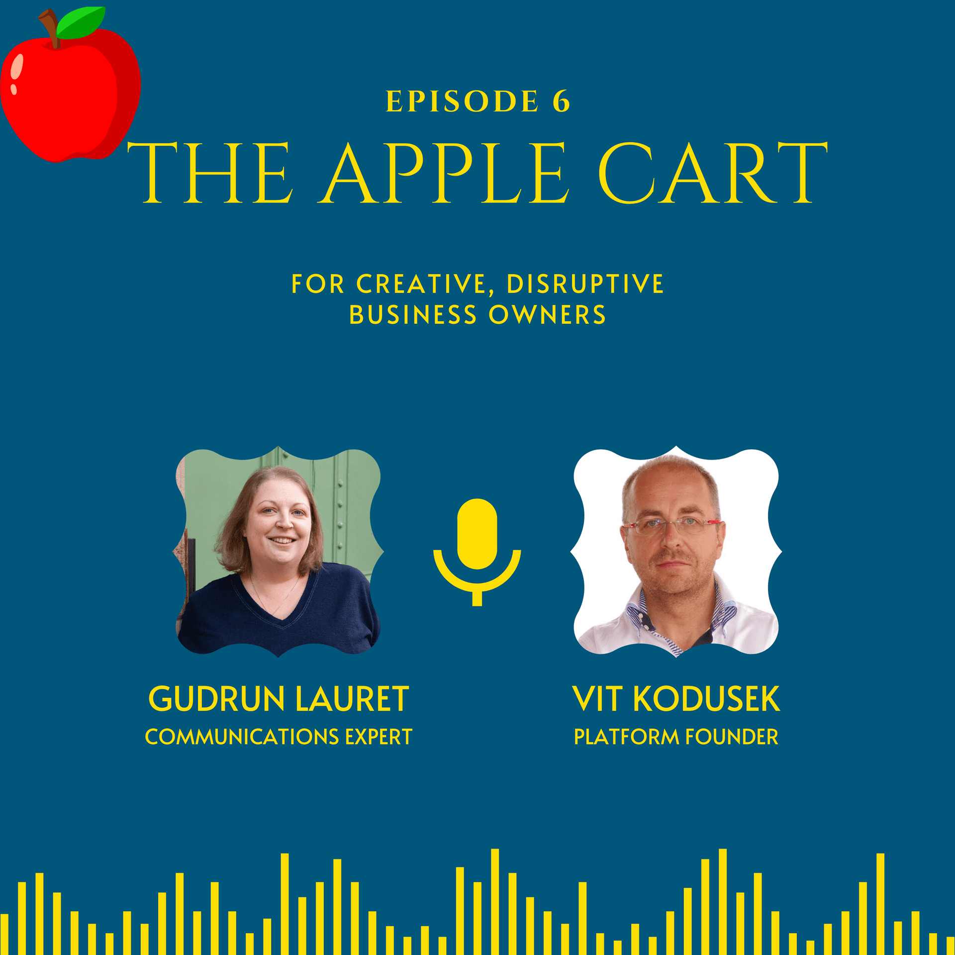 The Apple Cart: S3, E6: How to use AI to Create Better Social Media Posts - The Apple Cart cover