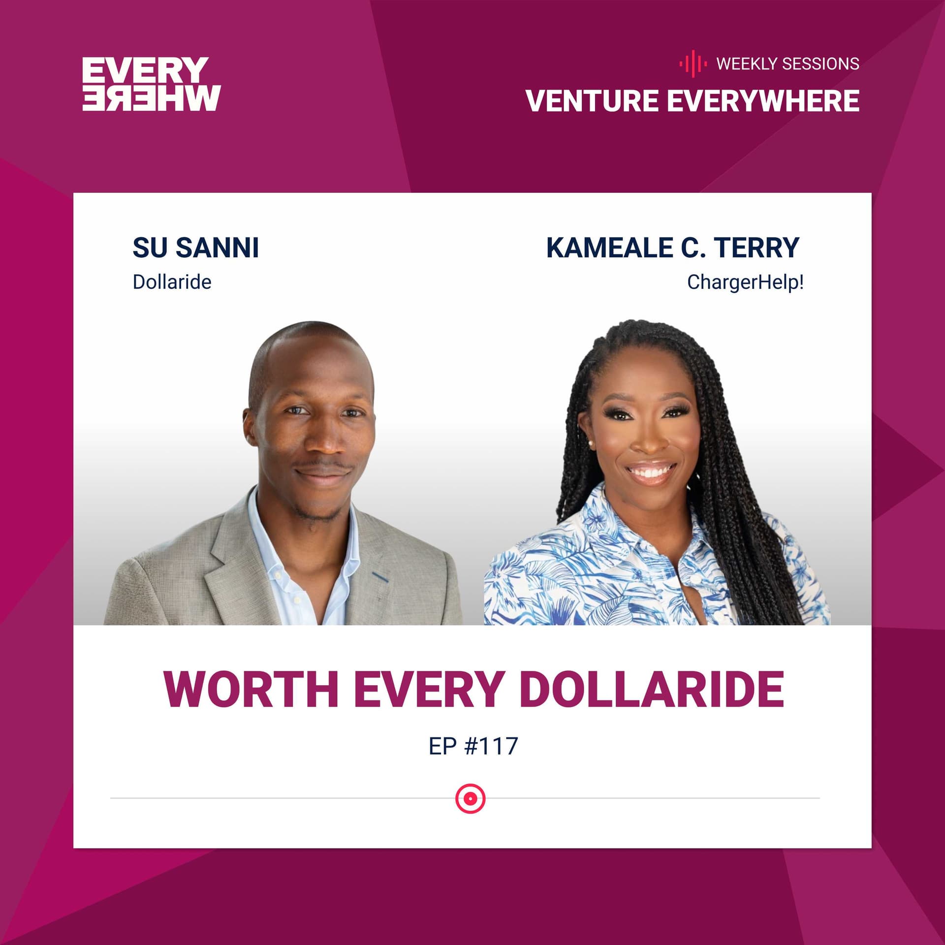 Worth Every Dollaride: Su Sanni with Kameale C. Terry — Venture Everywhere cover